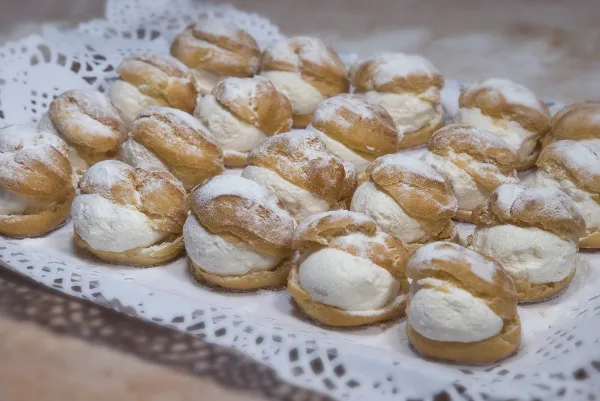 Bocaditos de nata Gil