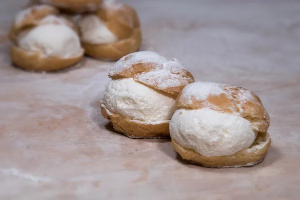 Bocaditos de nata Gil